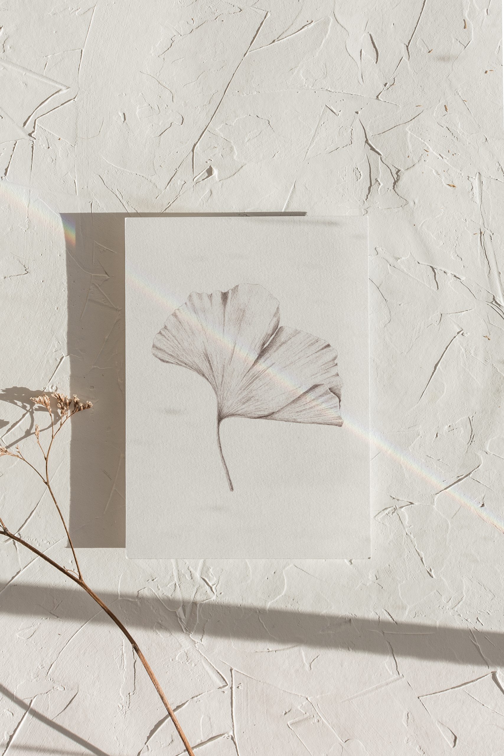 Mini Art Ginkgo leaf