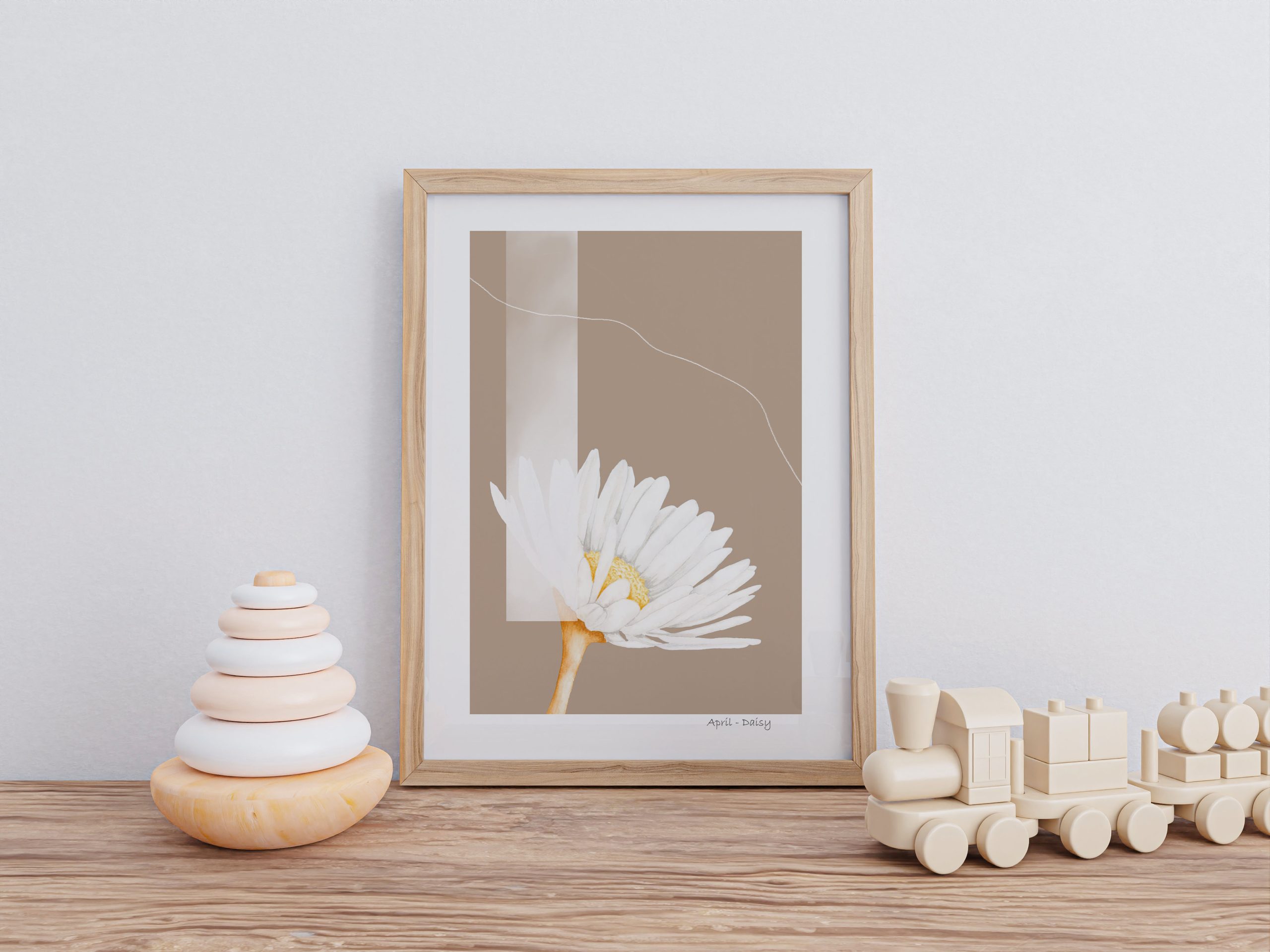 Geboortebloem april Madelief - Image 4