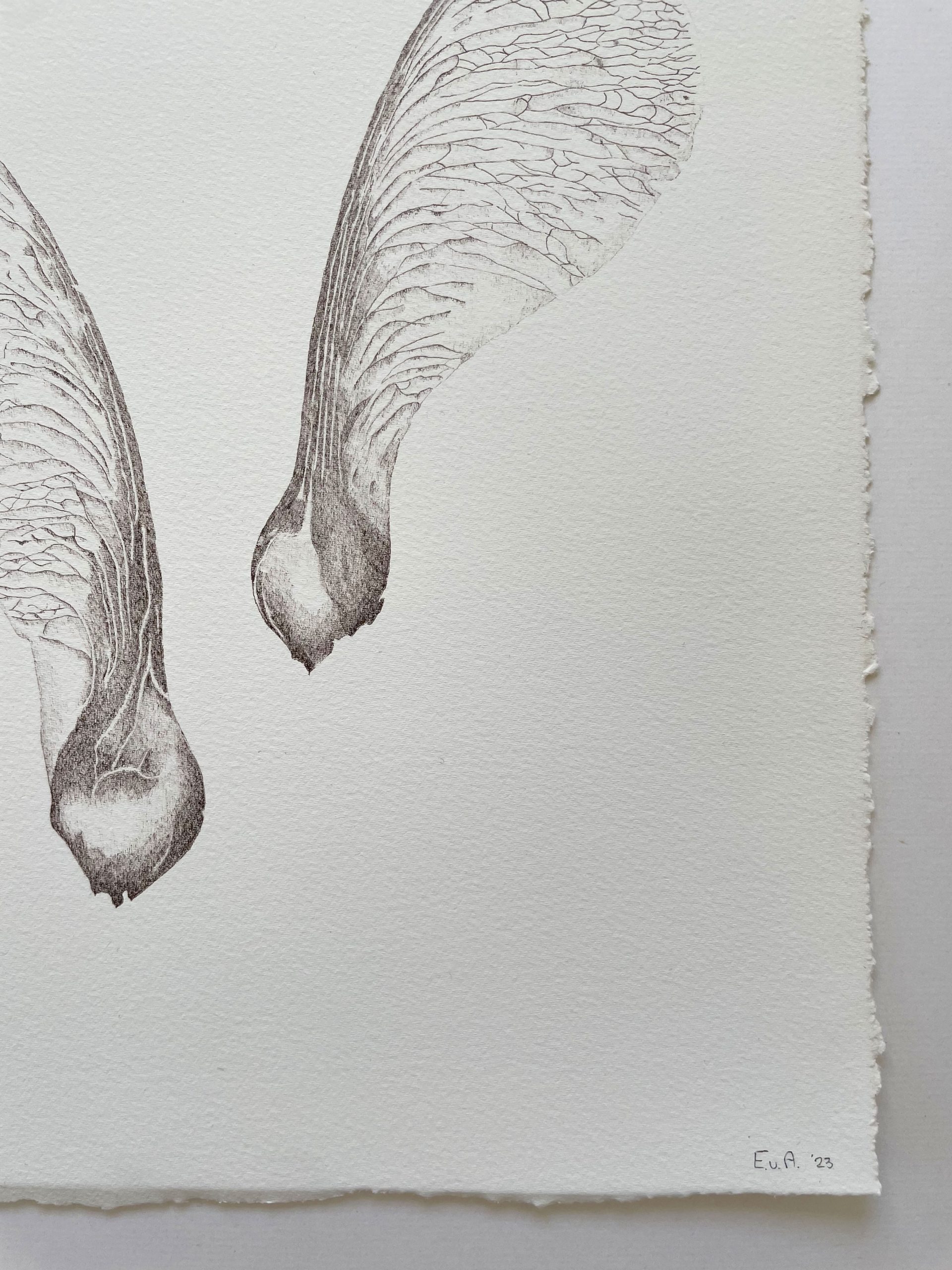 inkttekening origineel schilderij