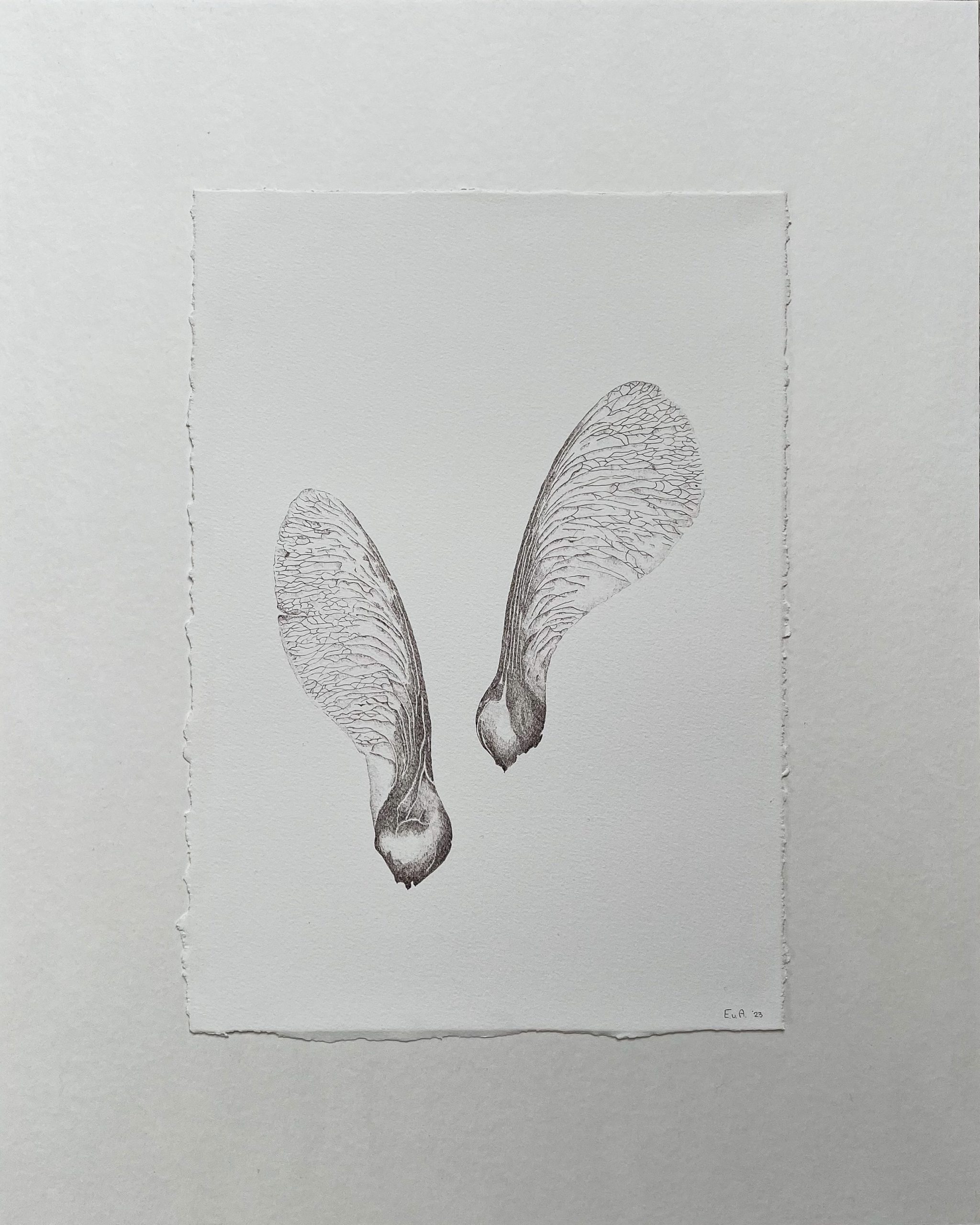 inkttekening origineel schilderij