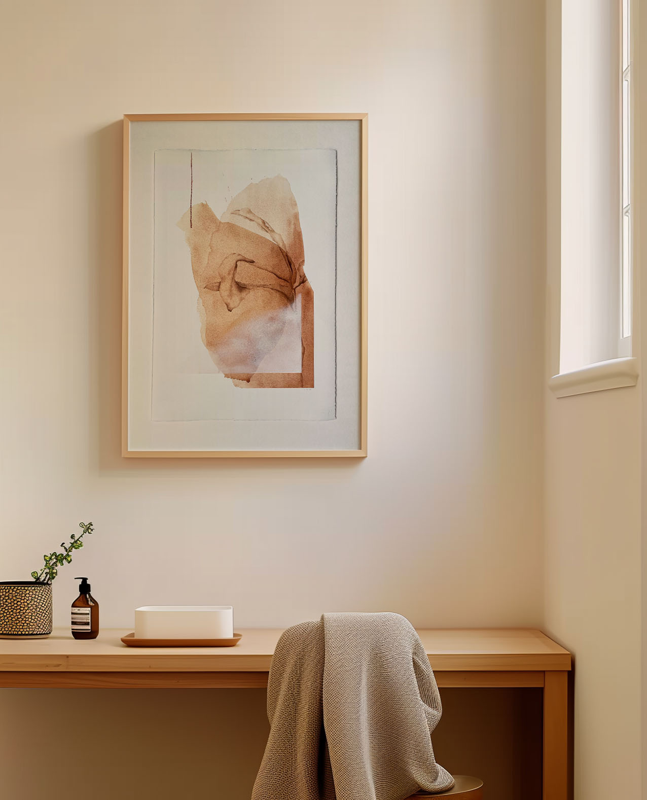 Oirigneel schilderij | Kunst | eva van Asperen | aardepigmenten