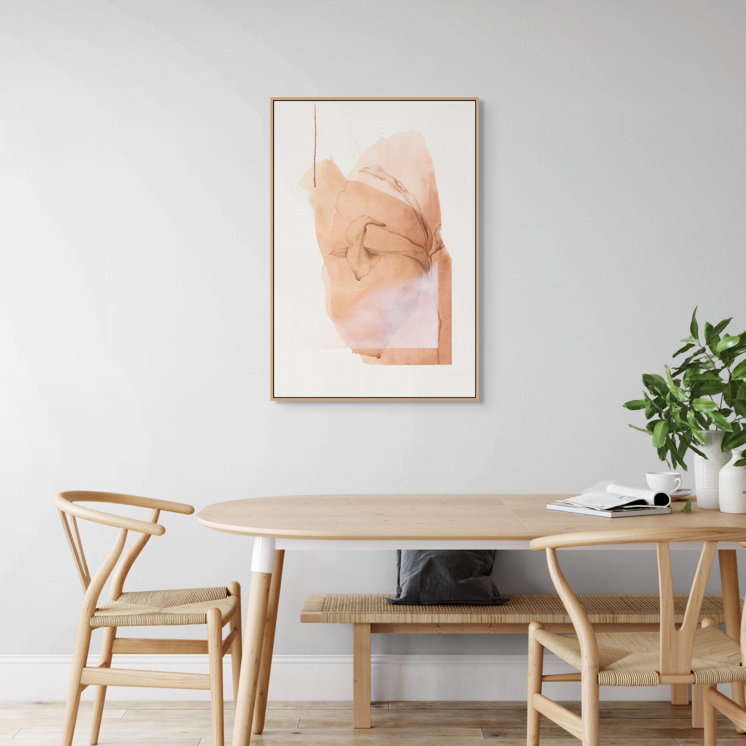 Winter Leaves | Eva van Asperen | Kunst | Aardepigmenten