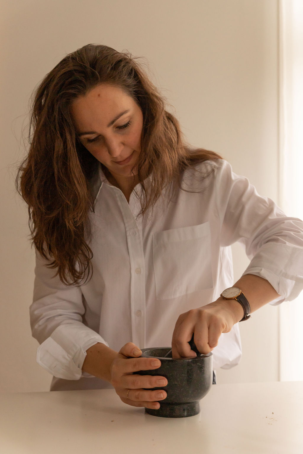 EvavanAsperen_schilderen AardePigmenten maken